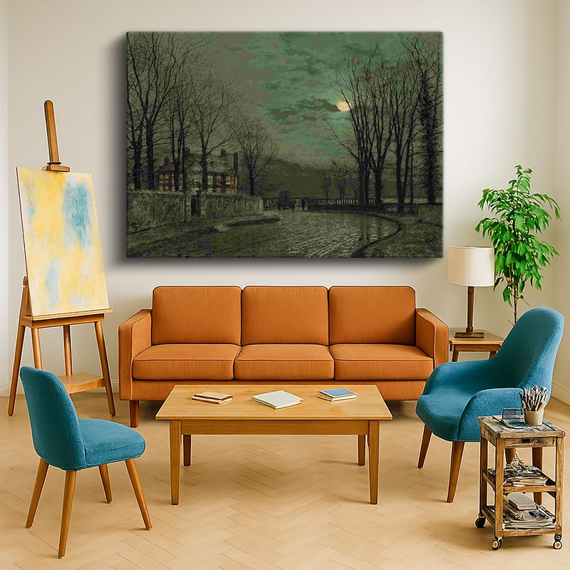 Ressam Kanvas Tablo 504